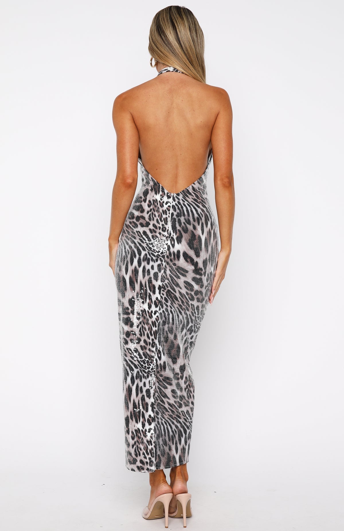 Dancing In The Dark Sequin Maxi Dress Savage Allure